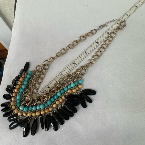 Southwest vibe drippy statement necklace - Picture 3 of 4